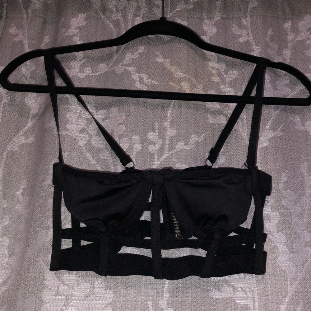 Womens Black Body Harness